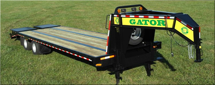 GOOSENECK TRAILER 30ft tandem dual - all heavy-duty equipment trailers special priced  Pasquotank County,  North Carolina