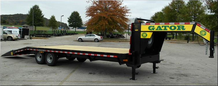 Gooseneck flat bed trailer for sale14k  Pasquotank County,  North Carolina